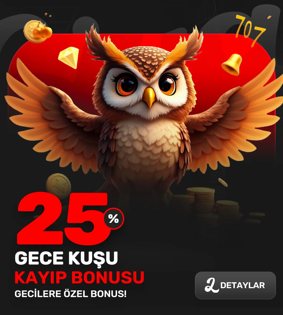 %25 Gece Kuşu Kayıp Bonusu